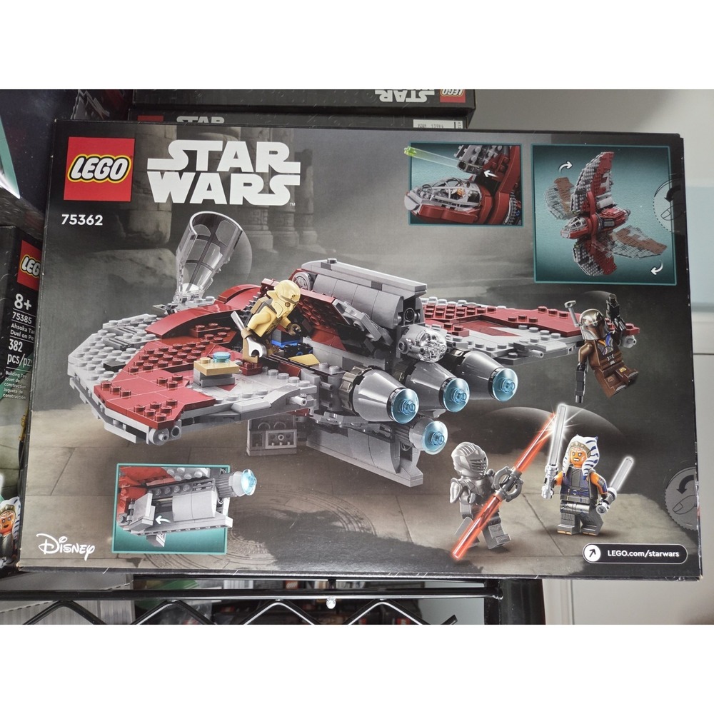 LEGO Star Wars Ahsoka Tano's T-6 Jedi Shuttle 75362 Complete Set 599 Pieces - Picture 9 of 12
